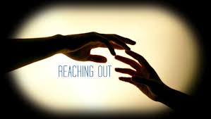 reaching out