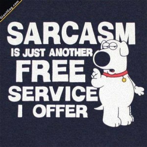 Sarcasm - free service